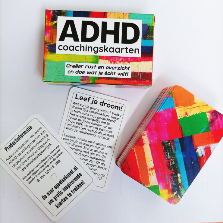 ADHD coachingskaarten Ina Wuite