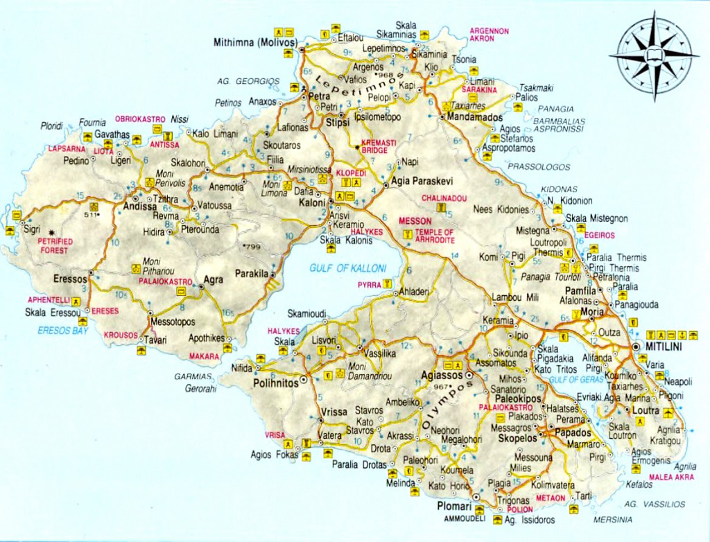 Het eiland Lesbos -Jamil & Jamila de reis