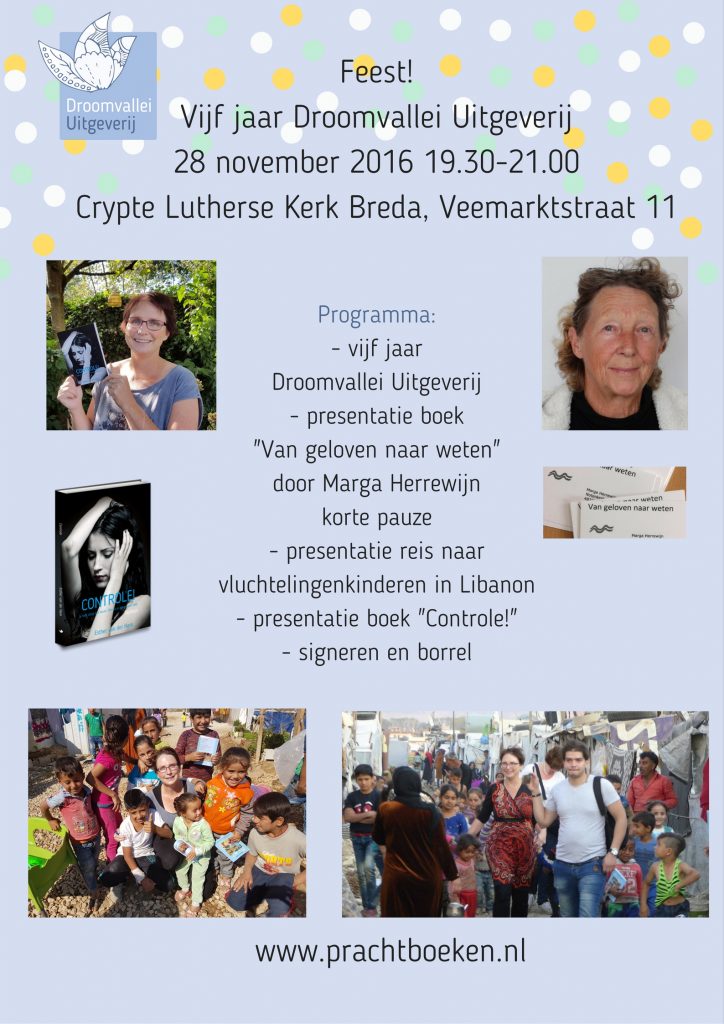 Boekpresentatie 28 november