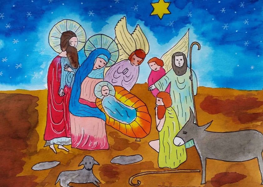 kerststal-met-engel-en-herders