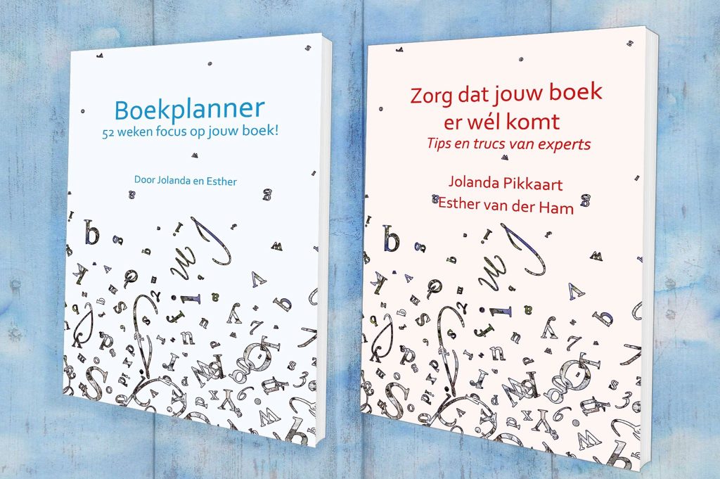 Boekplanner en "Zo komt jouw boek er wel"