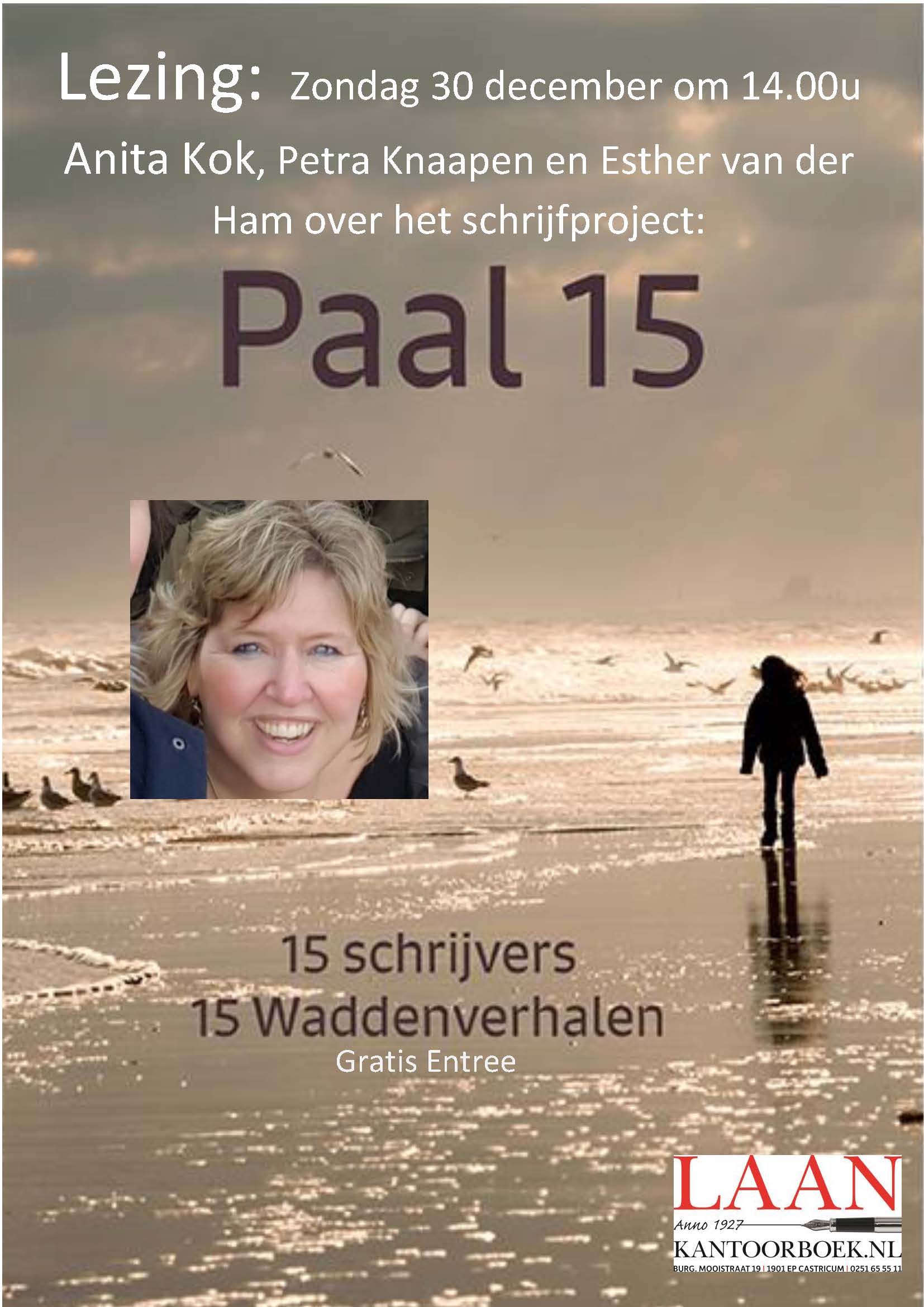 Lezing Waddenbundel Paal 15 30 december Castricum