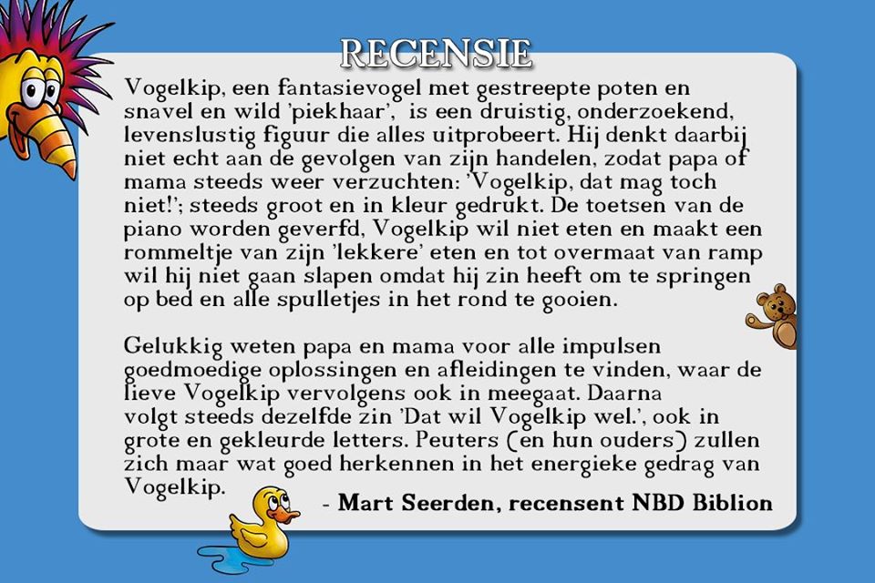 Recensie NBD Biblion Vogelkip dat mag toch niet