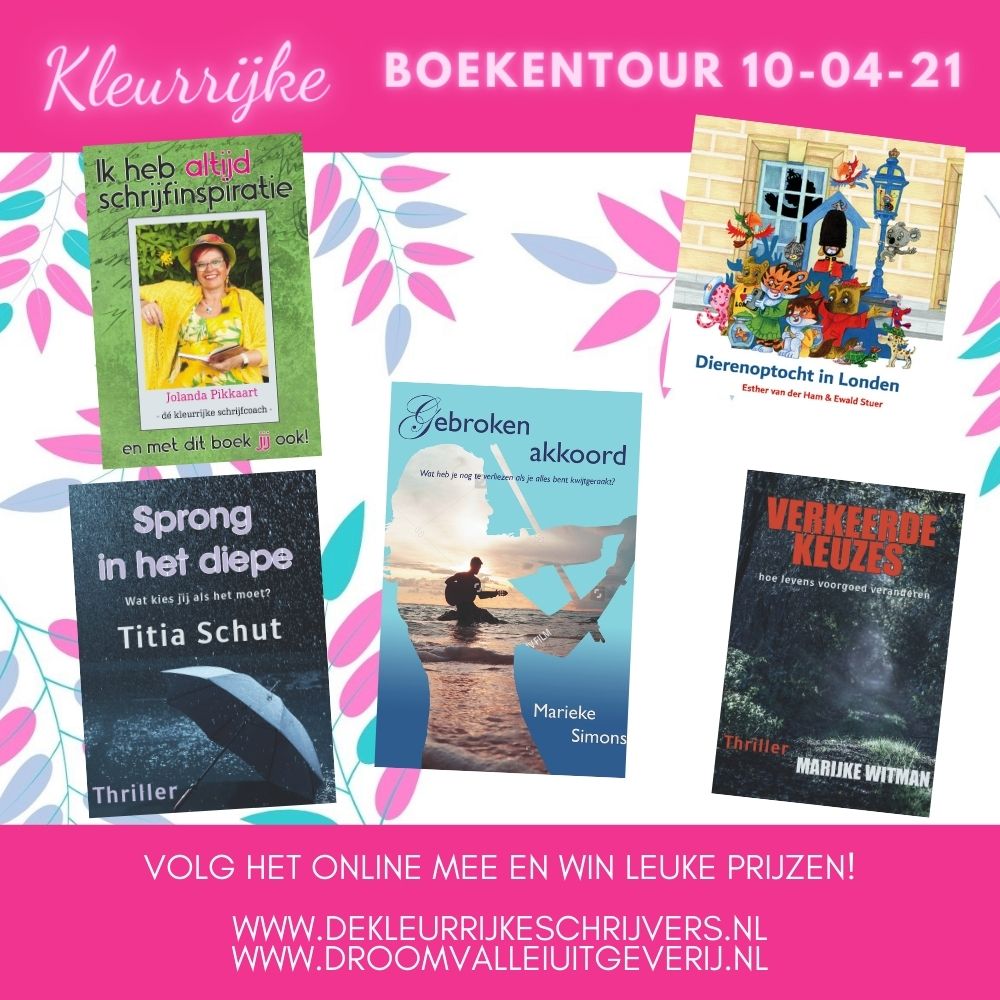de kleurrijke schrijvers