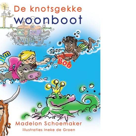 de knotsgekke woonboot Madelon Schoemaker