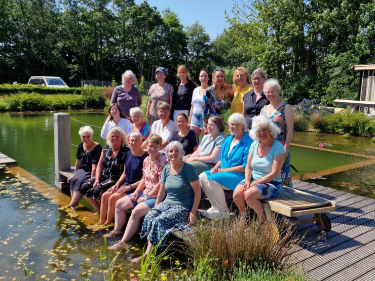 de auteurs van de vijfde waddenbundel "voetsporen"