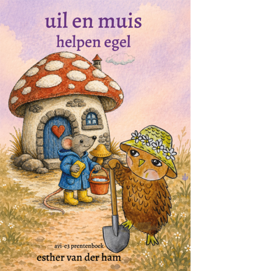 uil en muis helpen egel avi e3 prentenboek esther van der ham
