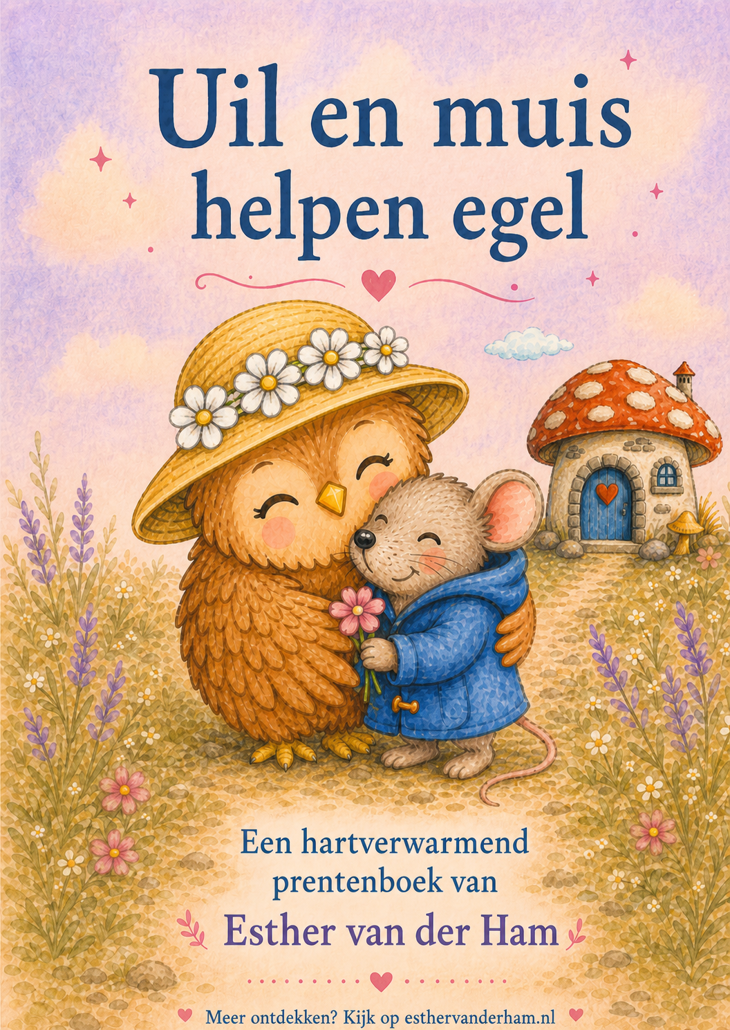 Uil en Muis helpen Egel, AVI-prentenboek van Esther van der Ham
